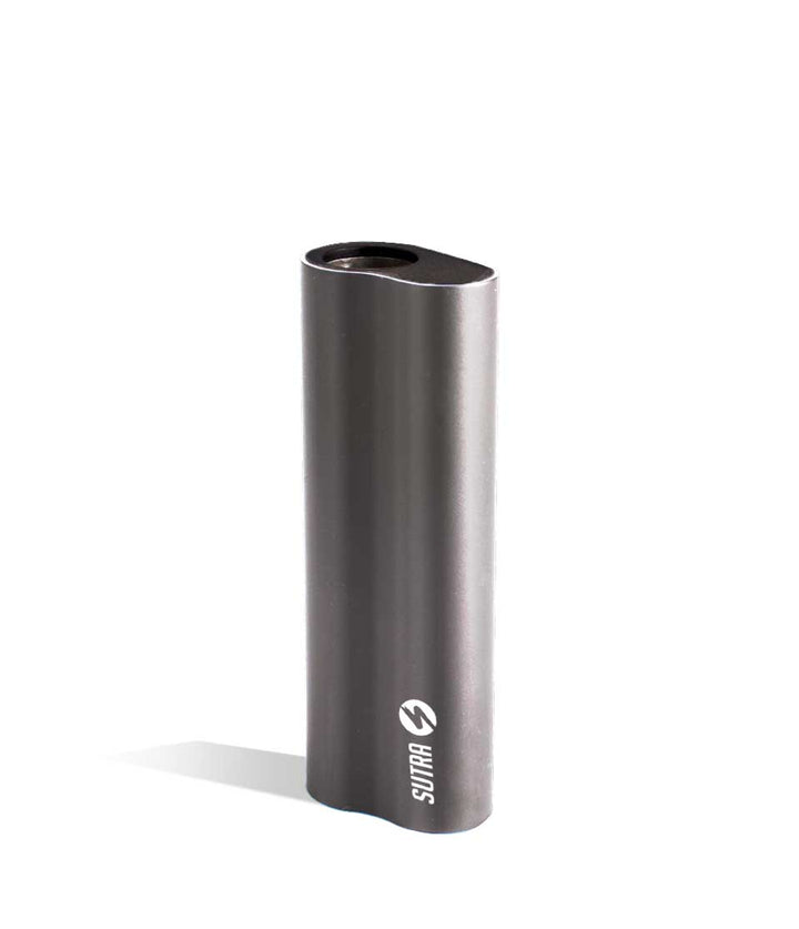 Gunmetal front view Sutra Vape Auto 510 Thread Battery on white background